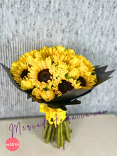 30 Girasoles 24 Rosas Amarillas Gran Ramo